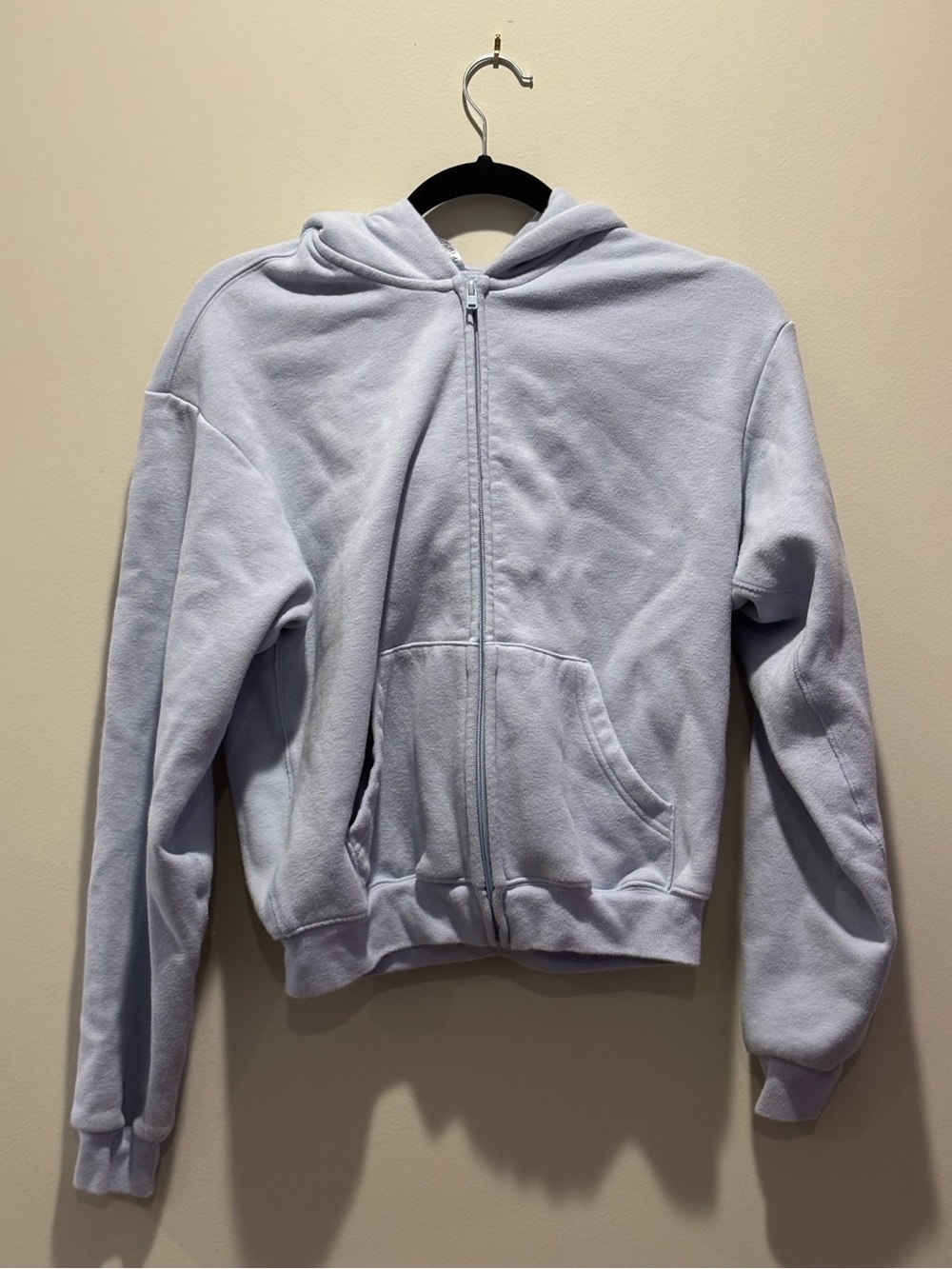 SKIMS Blue Zip Up Hoodie